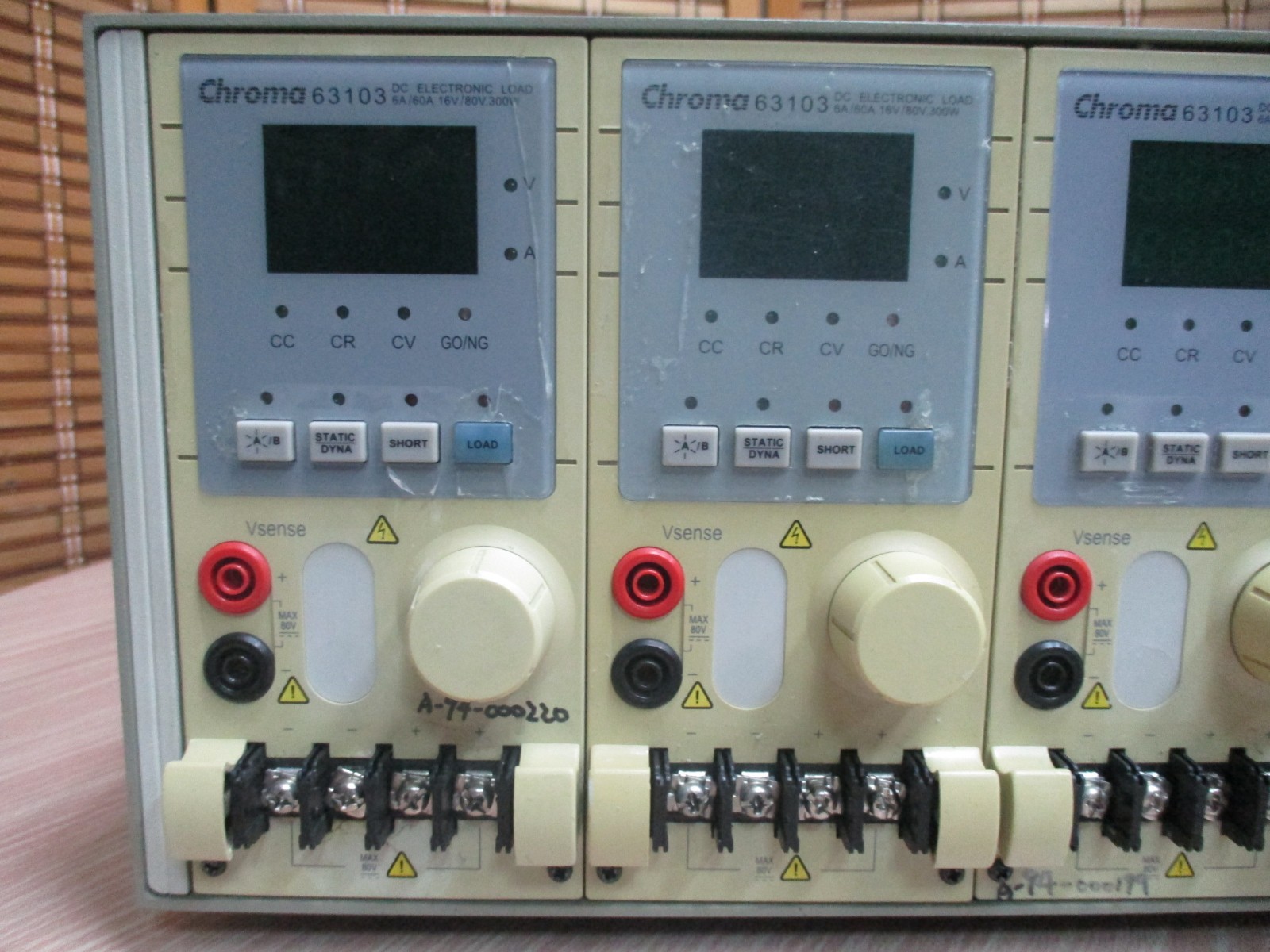 【Kang Rong Scientific】Chroma 6314+63103*4 80V/60A/300W*4 DC Electronic Load