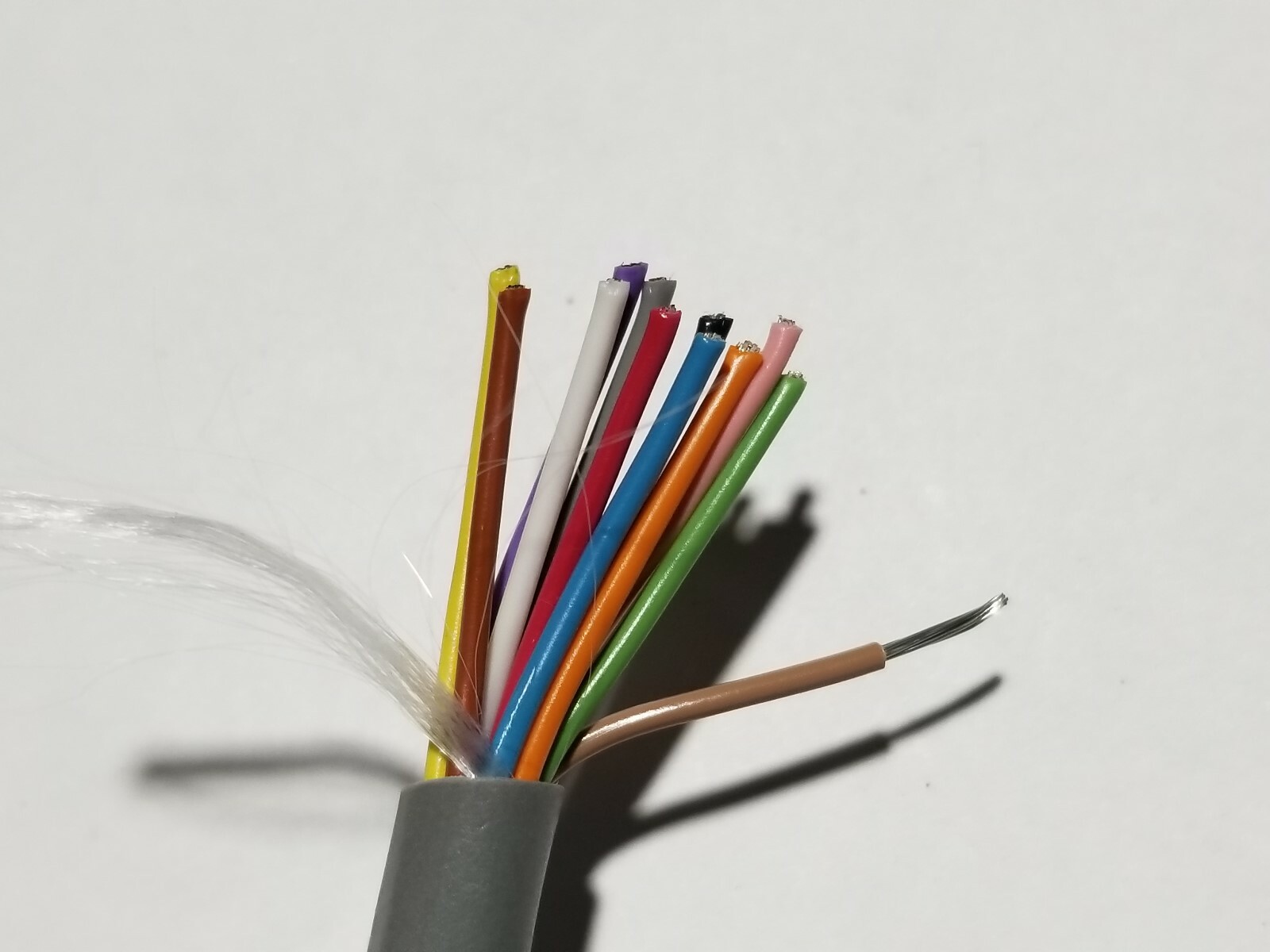 Alpha Wire 1181C 22/12C Cabled Communication/Control Cable 300V 75C Gray /25ft