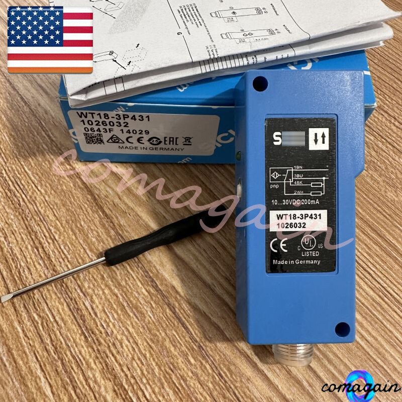 1PC NEW WT183P431 For SICK WT18-3P431 Photoelectric Switch Sensor 10-30VDC