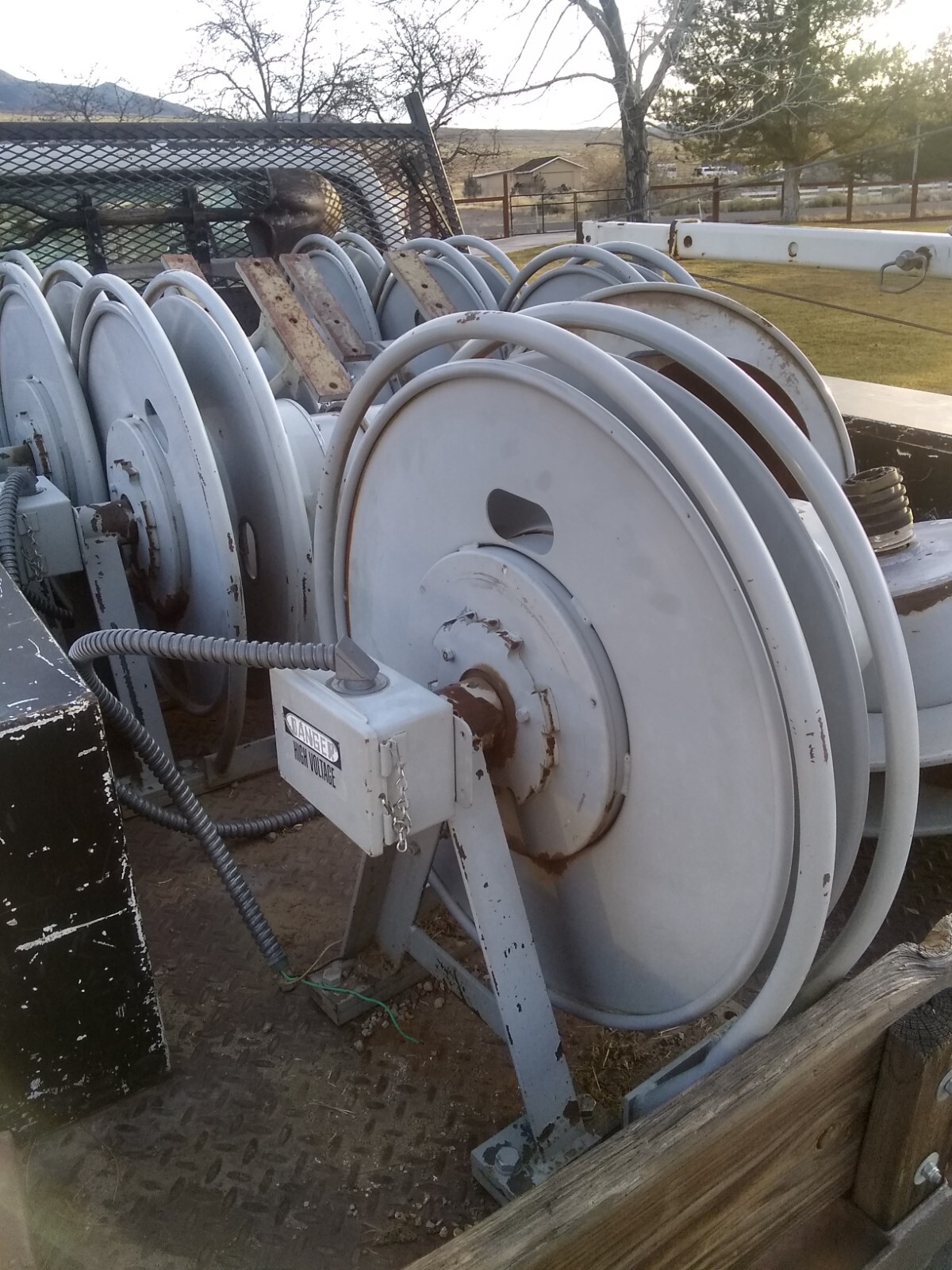 Used Conductic Insul 8 Powereel Cable Reel 600V/25A Slip Ring Made In USA!