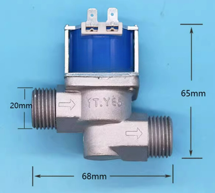 1PCS Commercial gas stove solenoid valve 4-point WY/KG/TJ11-15 gas valve iT YES