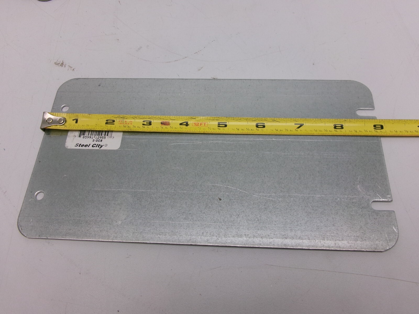 THOMAS & BETTS STEEL CITY 3GCB GALVANIZED STEEL COVER #135KZ