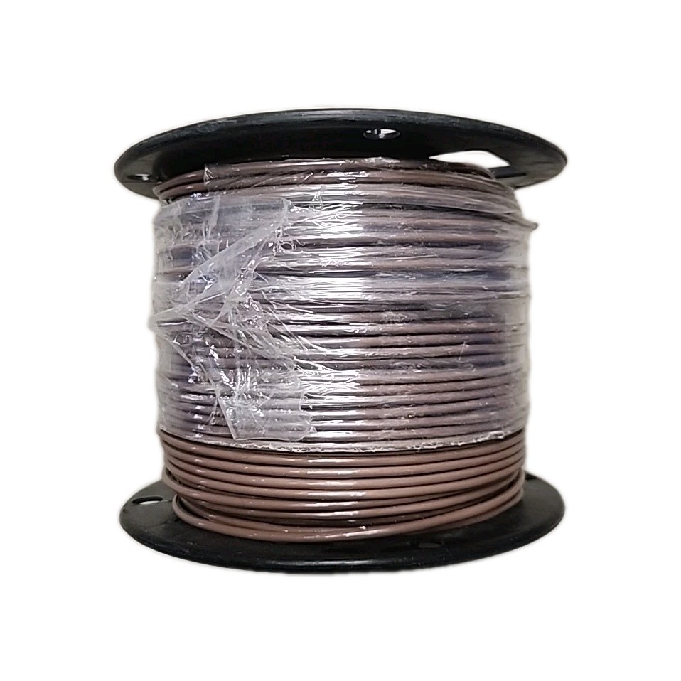 New Southwire Wire 500-Ft #12 Solid CU THHN Brown 11594958