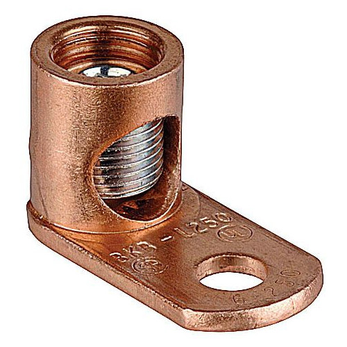 BLACKBURN L250, Mechanical Connector, 6 AWG Str to 250 KCMIL, Copper, 1pc