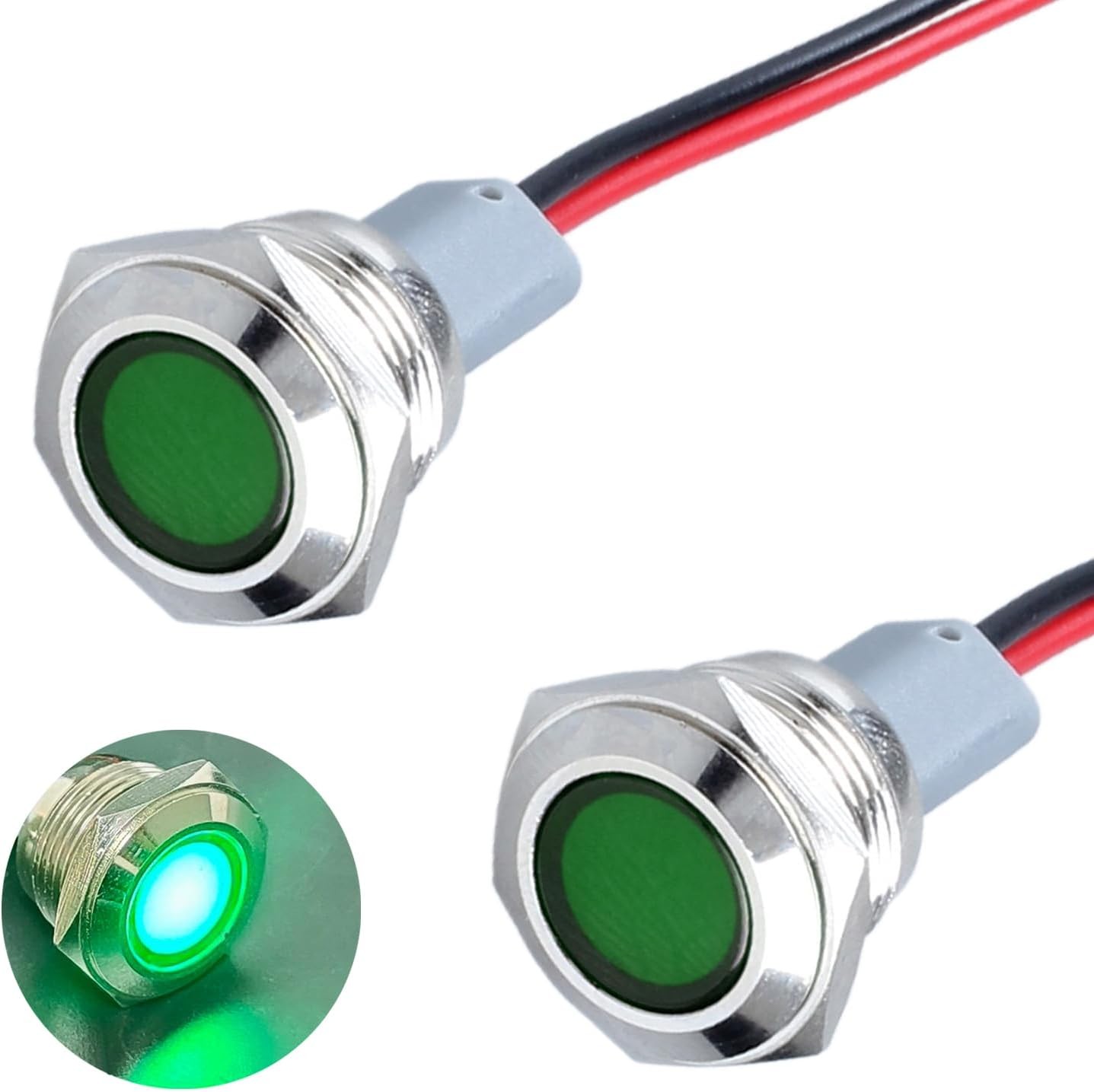 16mm 5/8 Inch LED Indicator Indicator Light