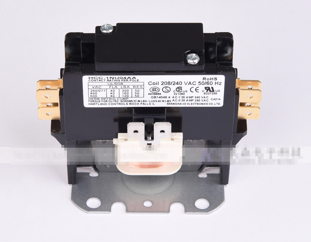 1PC new For Hartland Controls Single Phase AC Contactor HCC-1NU04AA 220V 40A 1zk