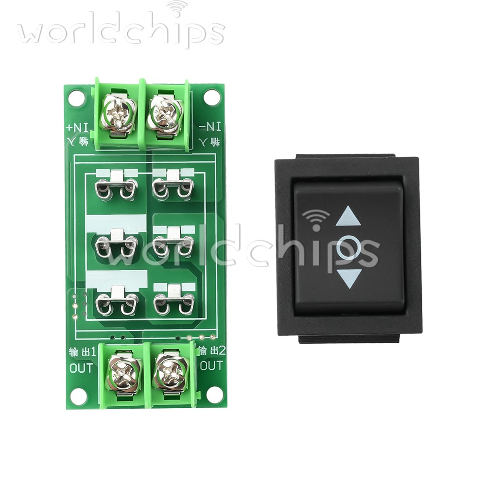 DC 0-120V DC Motor Controller Forward/Stop/Reverse Switch Module 5A 10A 20A