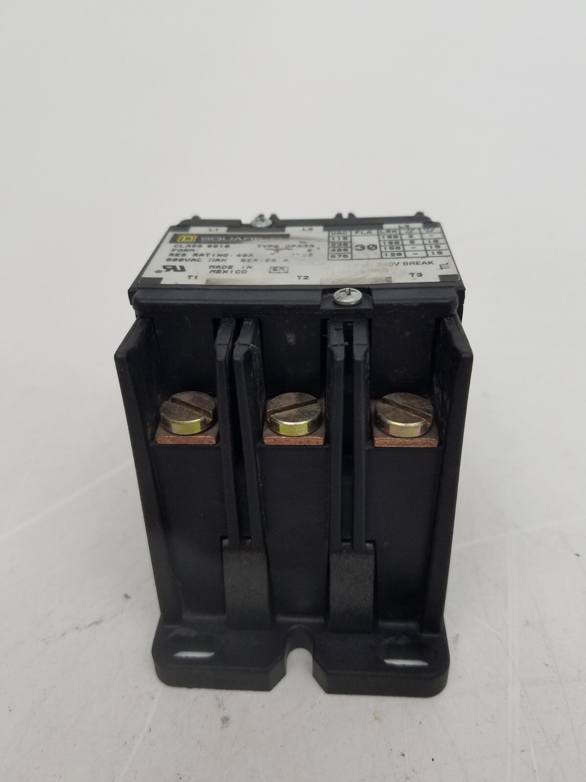 8910-DPA33 Square D Contactor 24V Coil *NEXT DAY OPTION* NEW TAKEOUT