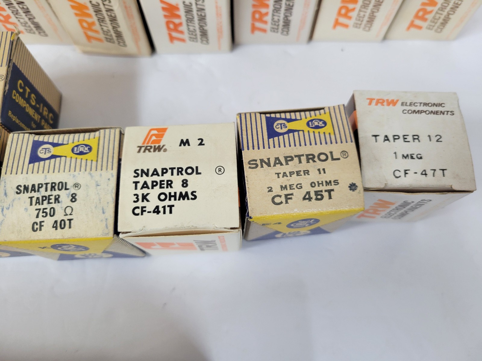 NOS Vintage CTS & TRW Brand Snaptrol Components *various numbers see list*
