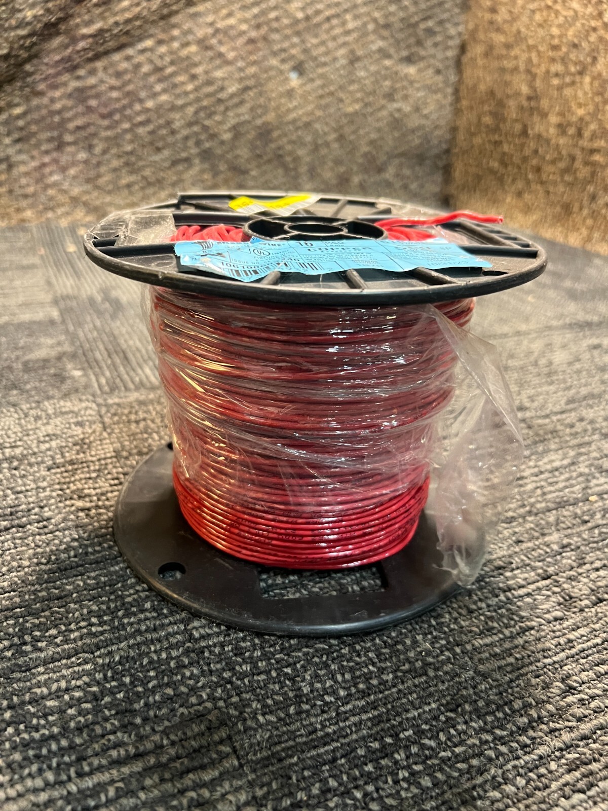 Encore Wire Copper Wire 106100603440 Red 600v 16 Strand 500ft TFFN