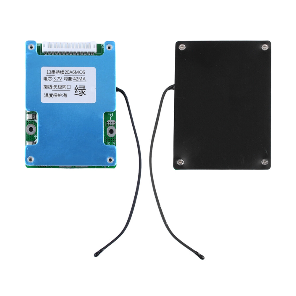 13S 48V 20A 30A Same Port Battery Protection Board for 18650 Li-ion Battery