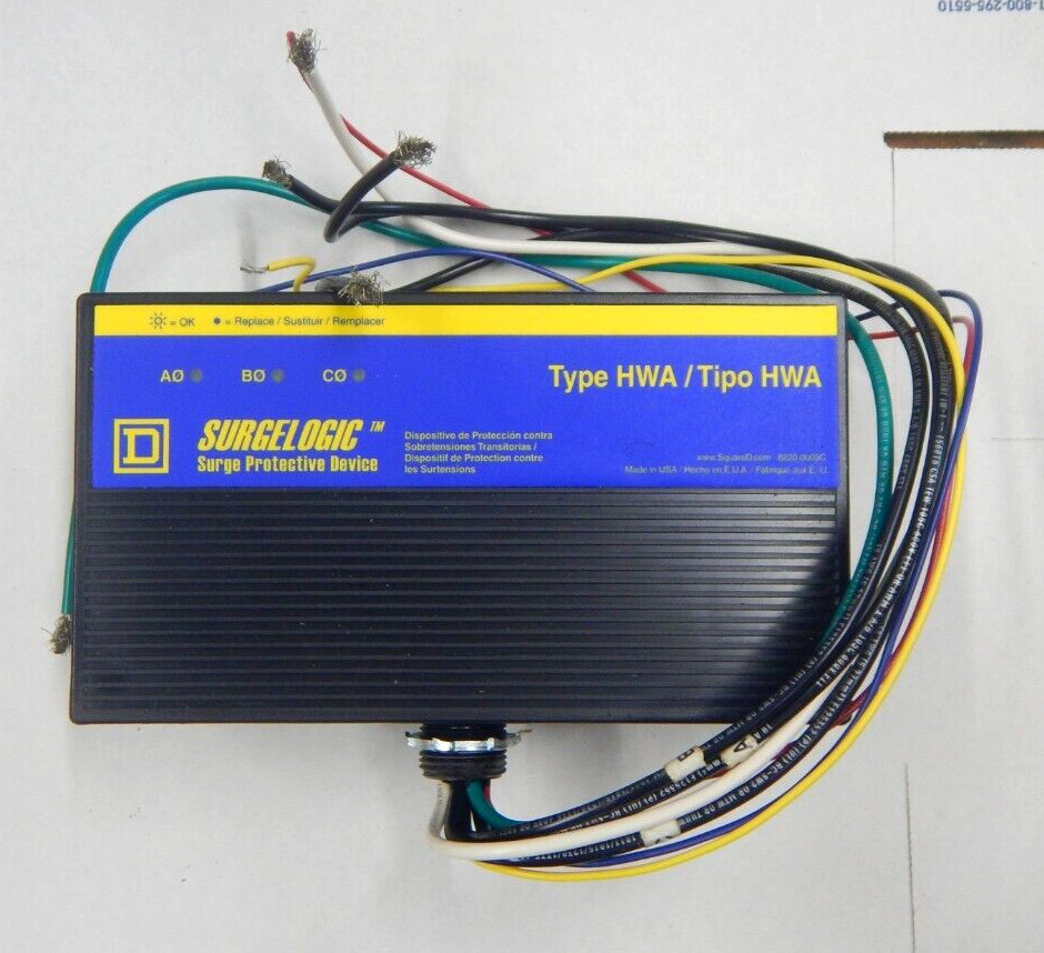 Square D TVS2HWA80X Surge Protective Device 3 phase 120/208v 80kA NEW