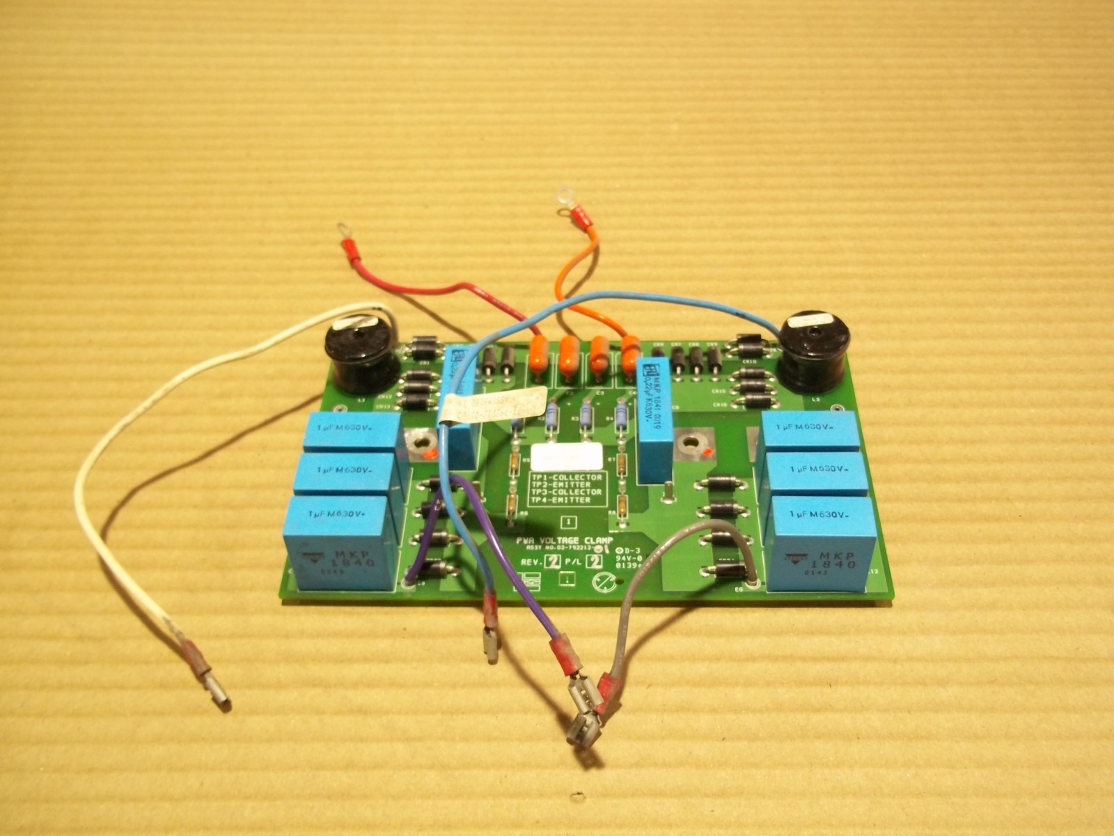Liebert 02-792212-01 PWA Voltage Clamp Circuit Board Card