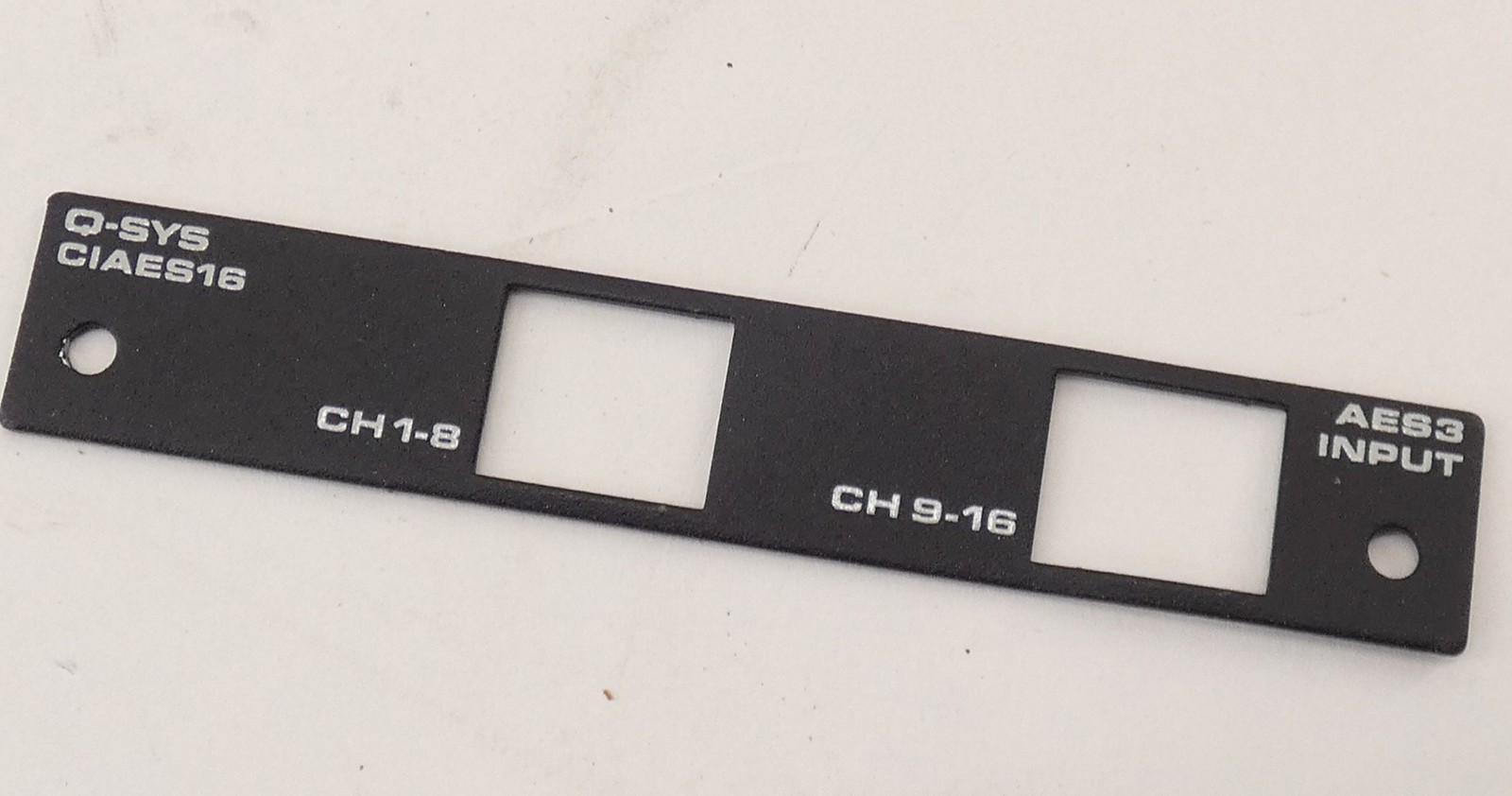 QSC Q-SYS CIAES16 16-Channel Digital AES/EBU Input Card AES3 – NEW Surplus!