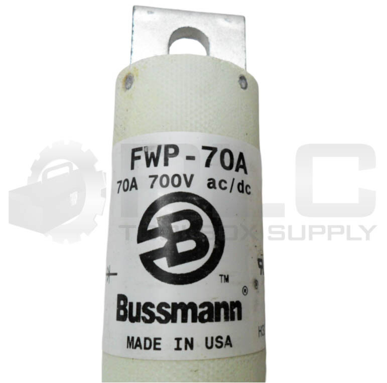 BUSSMANN FWP-70A SEMICONDUCTOR FUSE 70A 700V AC/DC