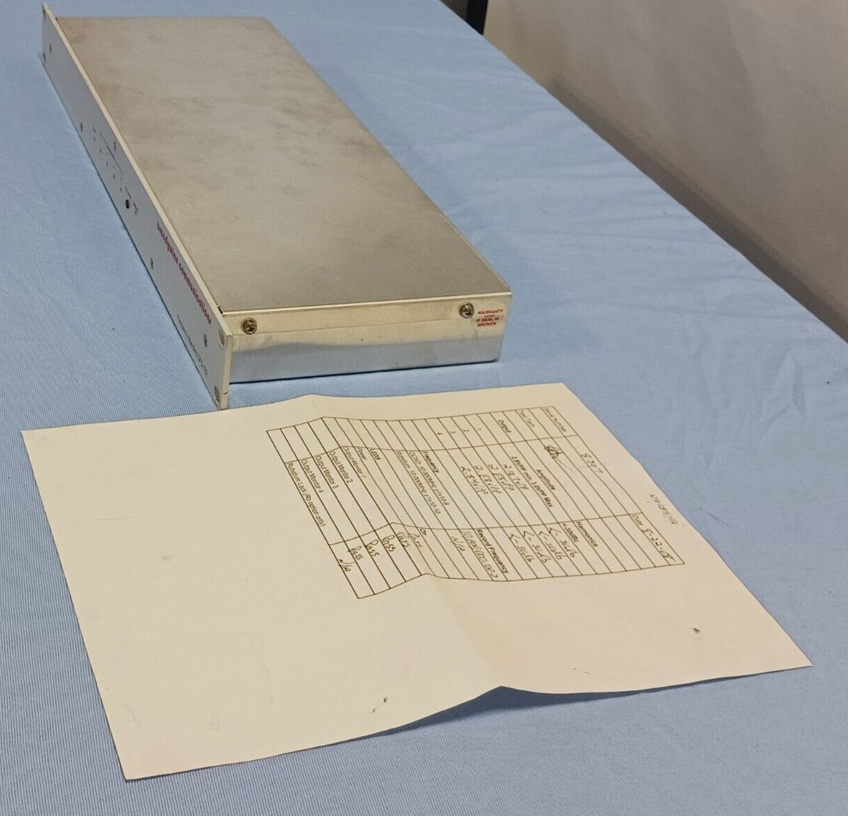 Brandywine Communications QFS-102 Frequency Standard Amplifier 015004001