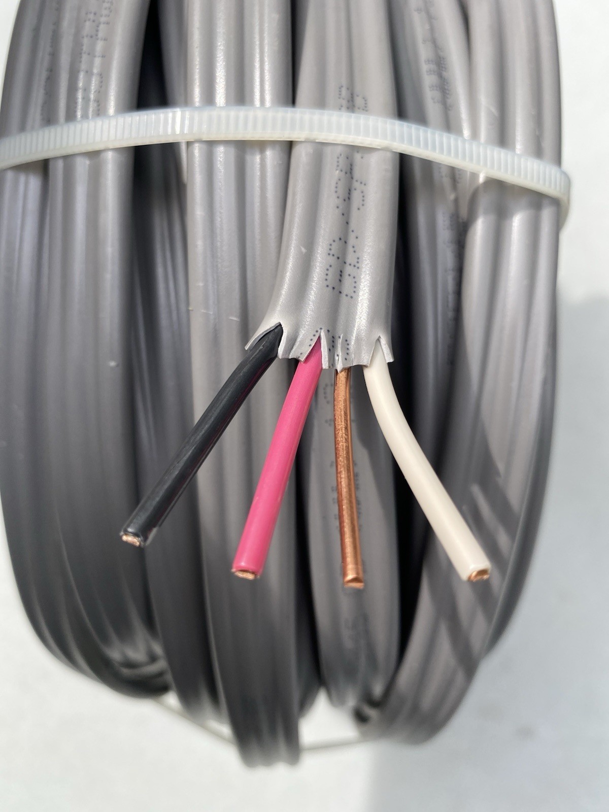Southwire 65FT 12/3 Gray Solid CU UF-B W/G Wire