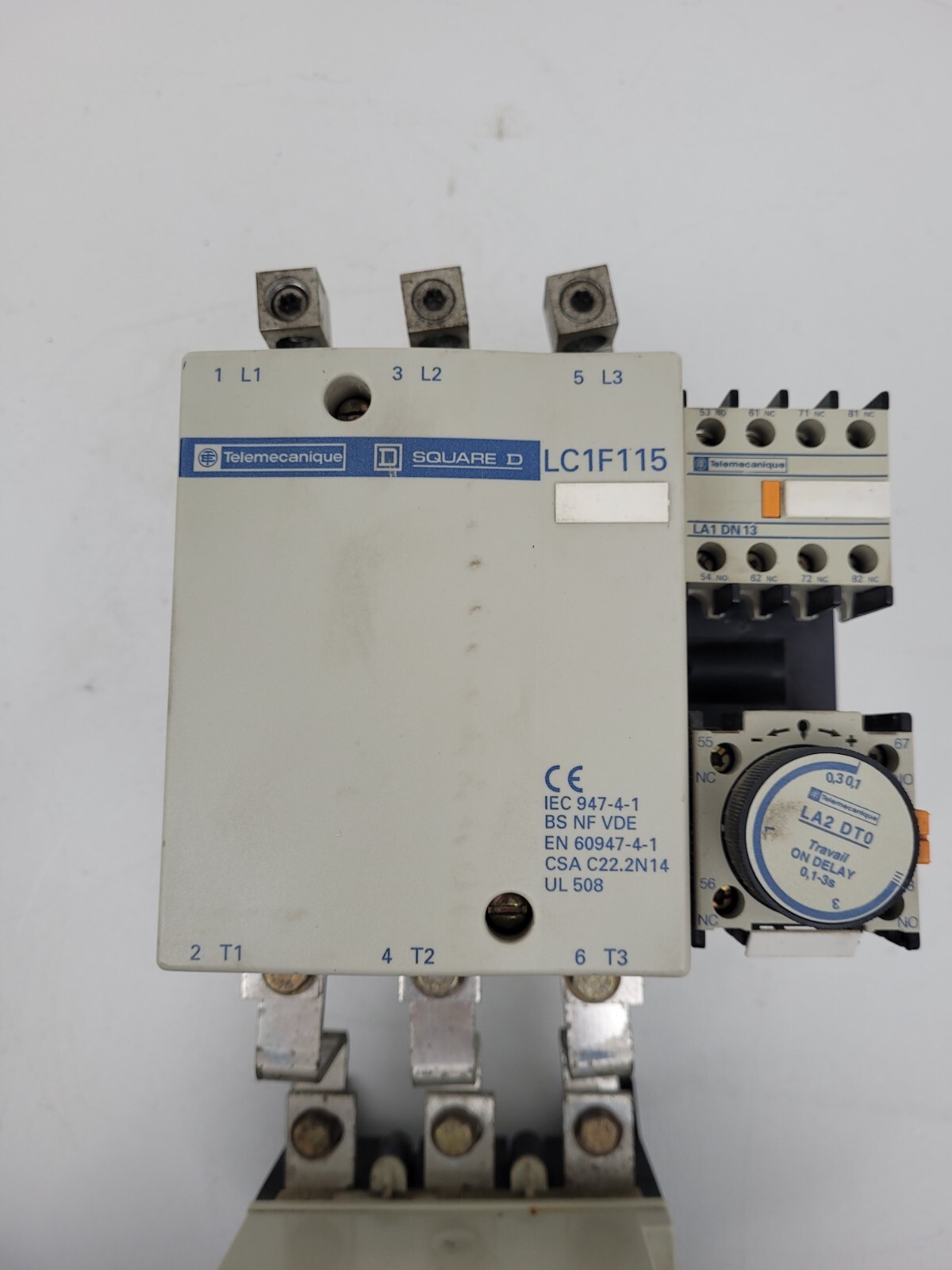 LC1F115 Telemecanique Contactor LR9F5567 LX1FF095 120V Coil – Next Day Option