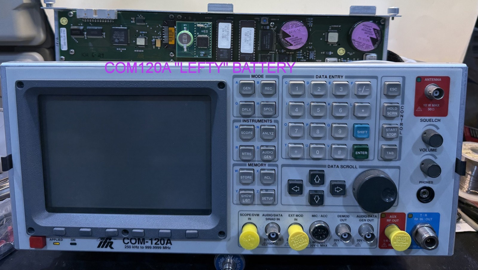 IFR Com120B exact functional replacement for DS1286