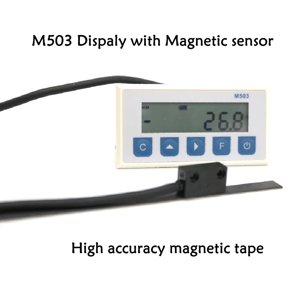 M503 Display Magnetic Scale Sensor Embedded Measurement Stain Belt Woodworking