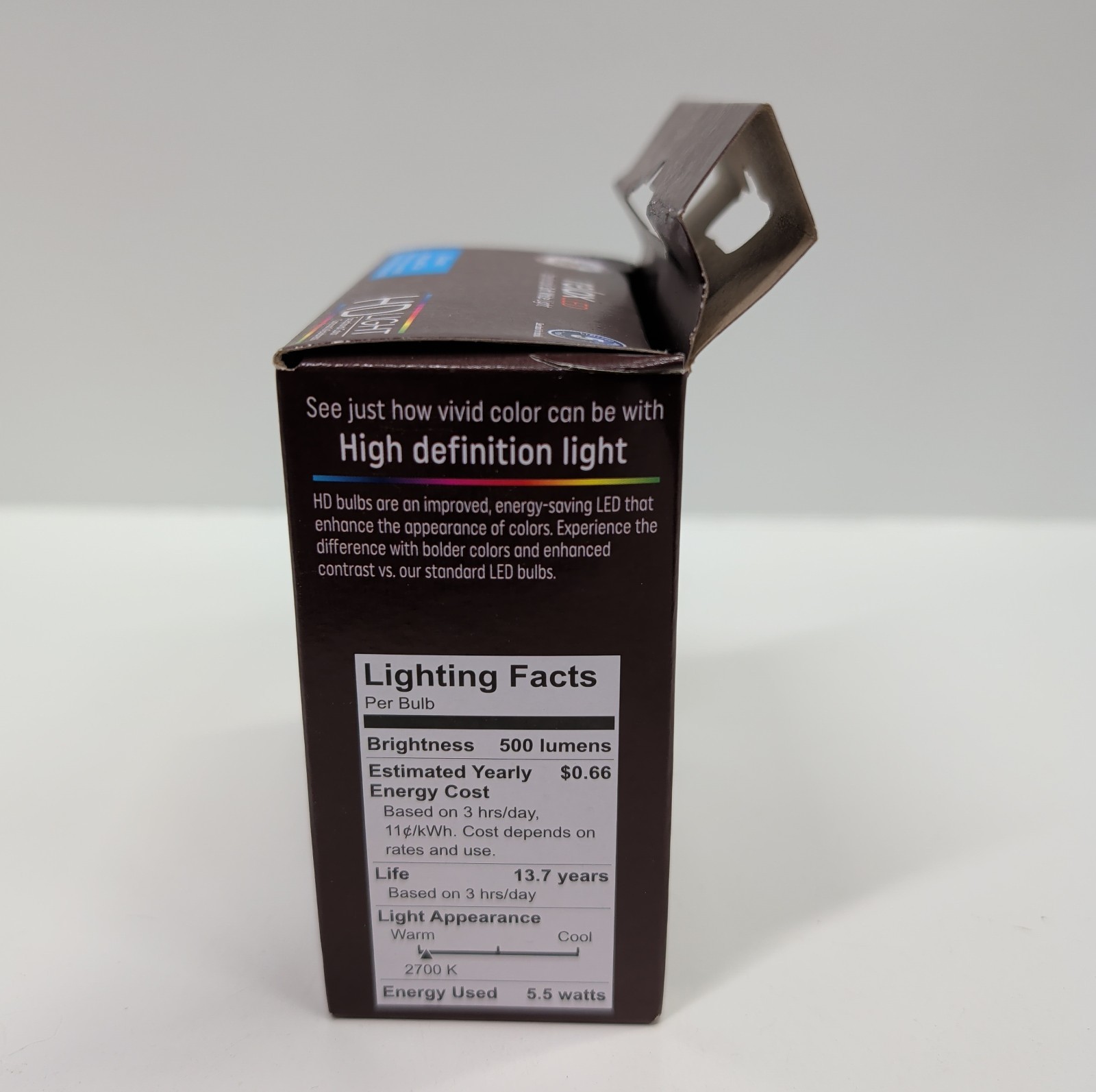 LED A15 Ceiling Fan Bulbs 5.5W 500 Lumens Soft White Medium Base 2‑Pack 31361