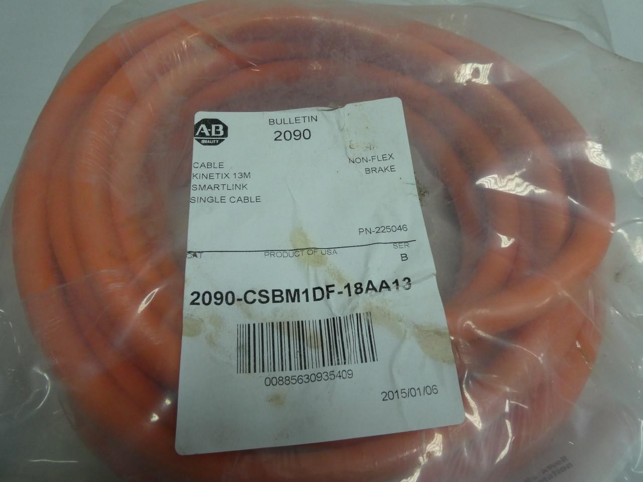 Allen Bradley 2090-CSBM1DF-18AA13 Kinetix Smartlink Single Cable 13m