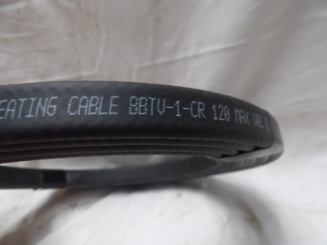 Raychem Parallel Self-Regulating Heating Cable 8BTV-1-CR 8′ Long
