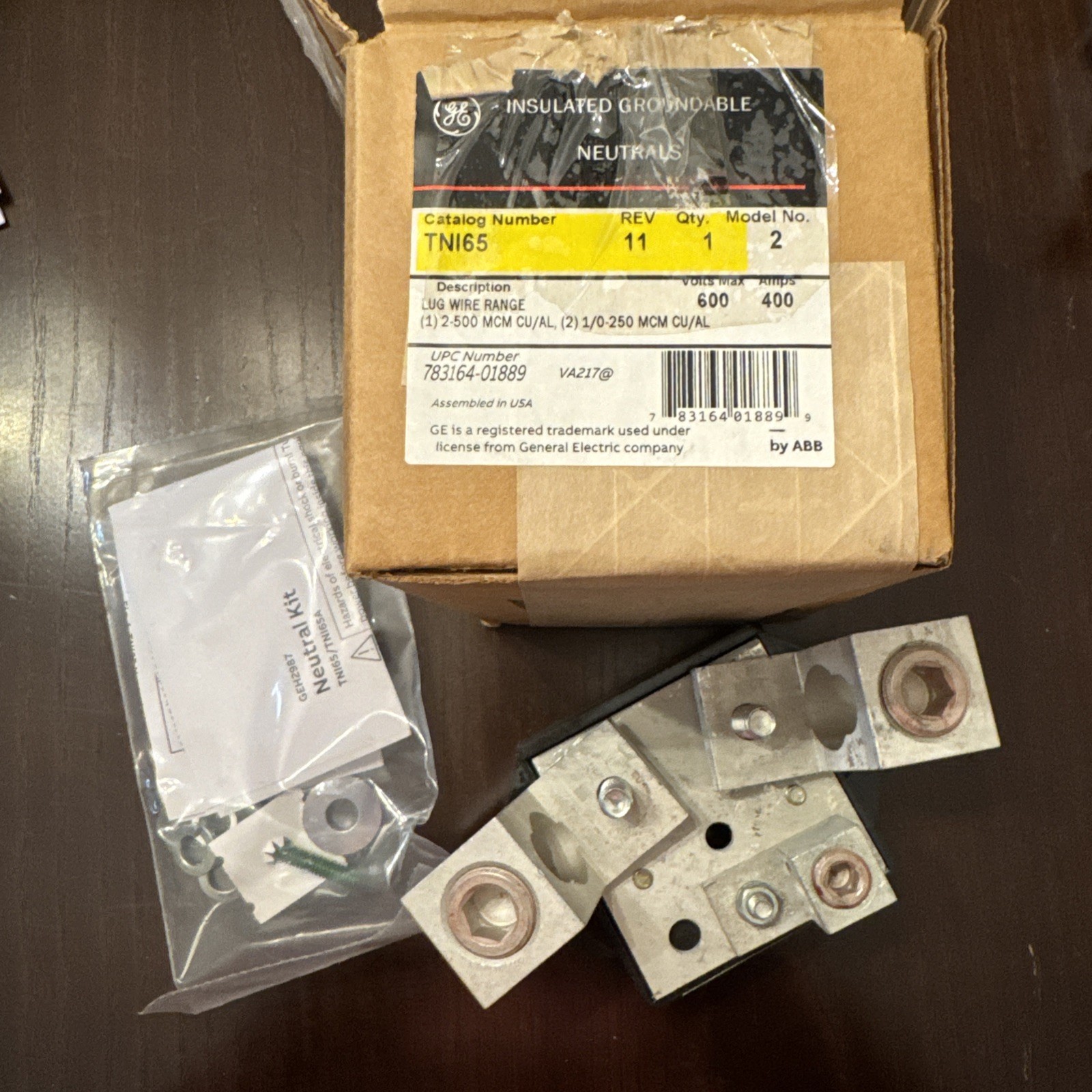 GE TNI65 Neutral Kit