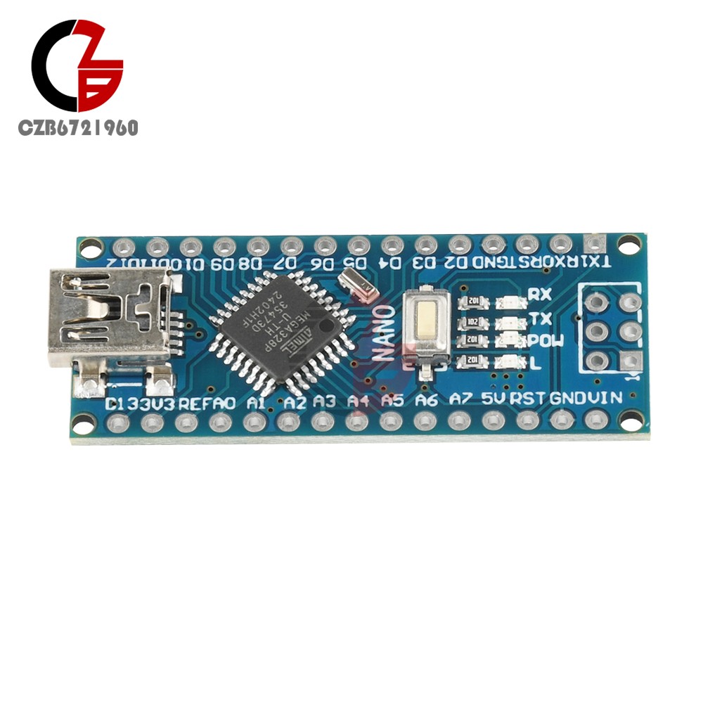 1-10pcs NANO V3.0 ATMEGA328P Micro-Controller MINI USB CH340C Board For Arduino