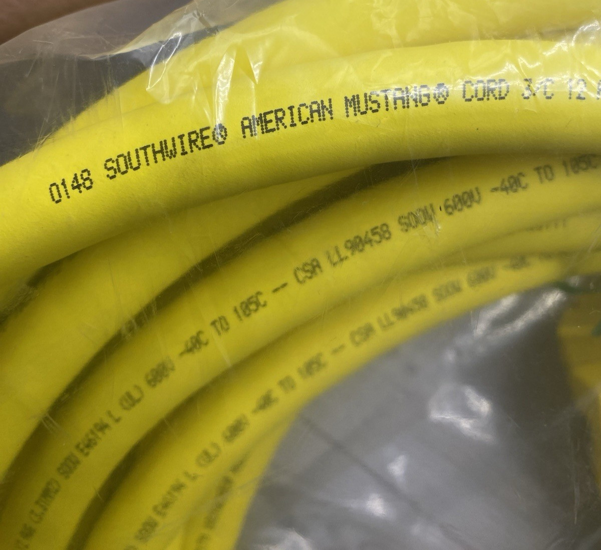 Ericson 2310PW6P123B Cord set IP69K WATERTIGHT 12/3 SOW 50FT L5-20P L5-20C NEW