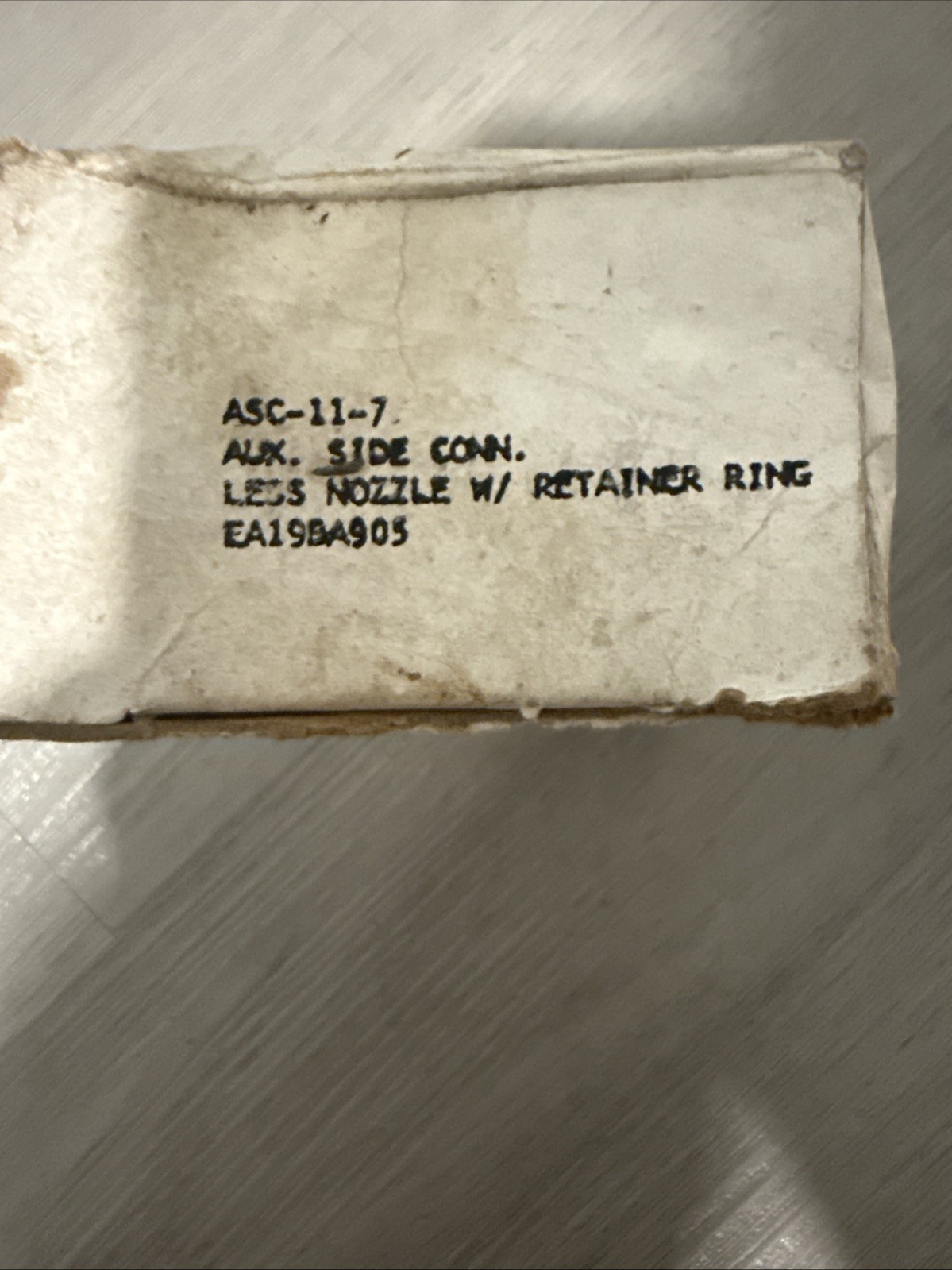 Sporlan ASC-11-7 Auxiliary Side Connector (New In Box)