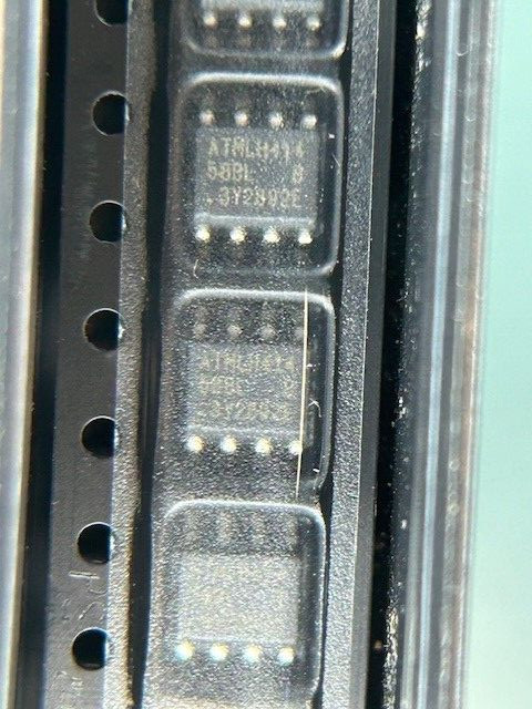 LOT OF (100) NEW ATMEL / MICROCHIP AT25080B-SSHL EEPROM 8Kbit SPI 20MHz 8-SOIC