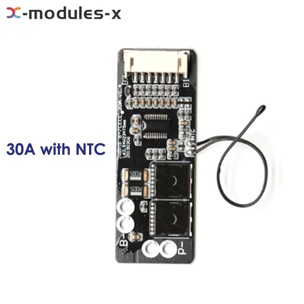6S 7S 30A 50A BMS Board with NTC 3.7V Ternary Li-ion Battery Protection Board