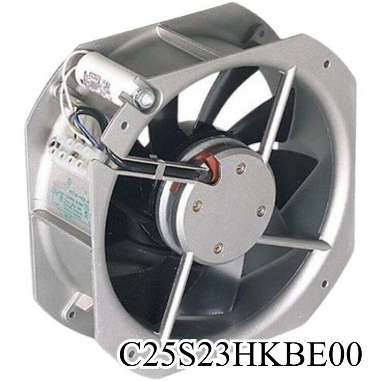 Brand New COSTECH C25S23HKBE00 Cooling Fan 230V 0.63A All Metal