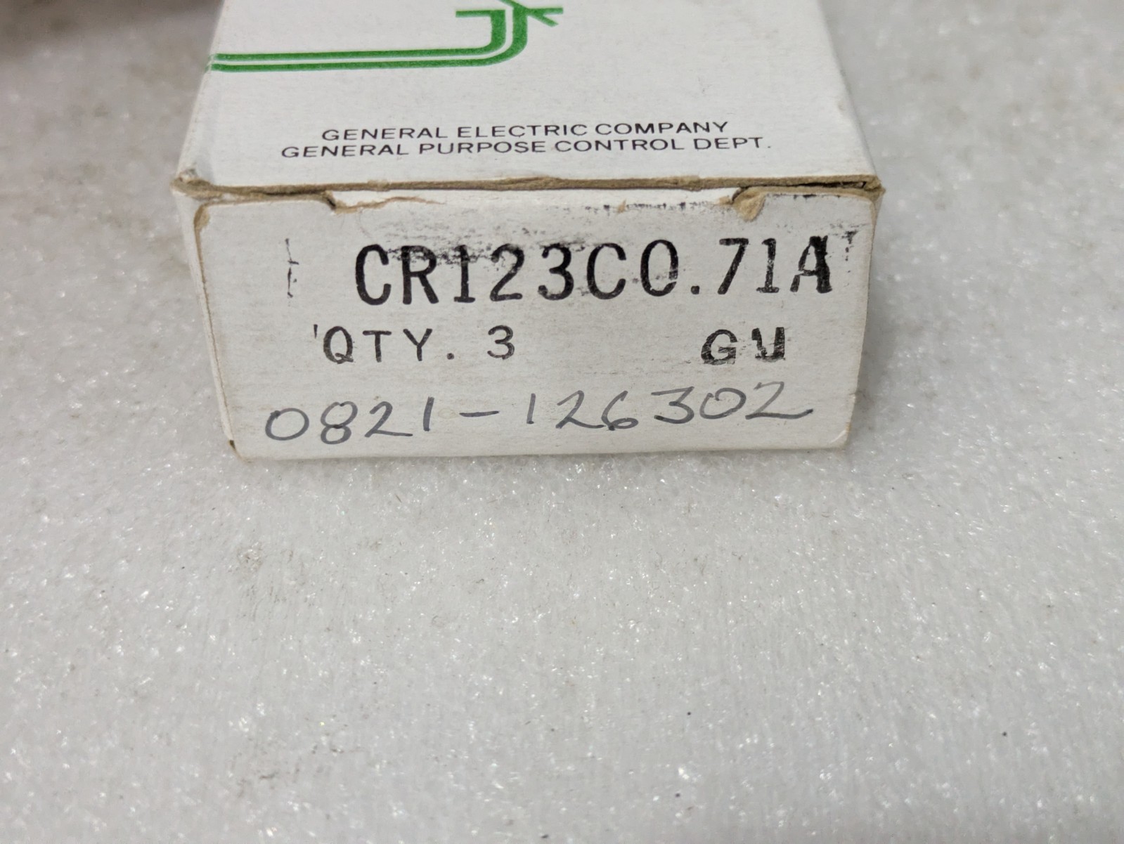 GE General Electric CR123C0.71A Overload Heater Element LOT OF 3 Motor Starter