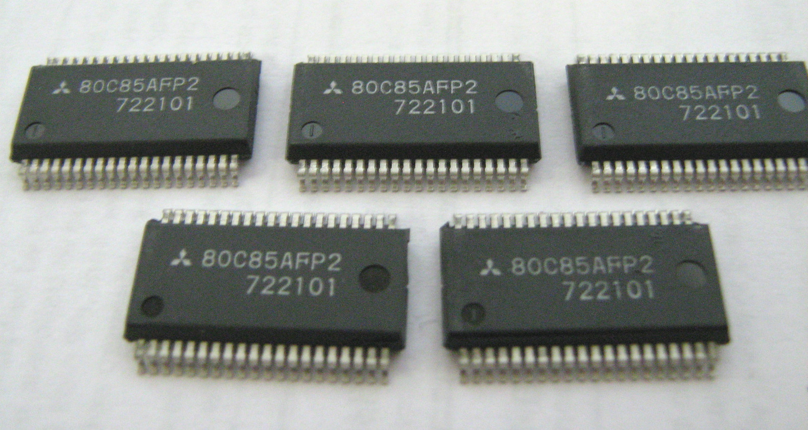 MITSUBISHI 80C85AFP2 IC 8 Bit MicroProcessor SSOP – Lot of 5 Pieces NEW! USA