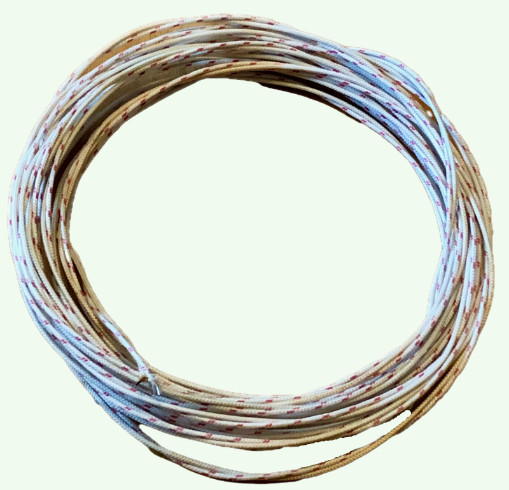 TEW & C Q/TW-20-JJ Thermocouple Wire AWG 20 Fiberglass Braid Type J 25 50 100ft