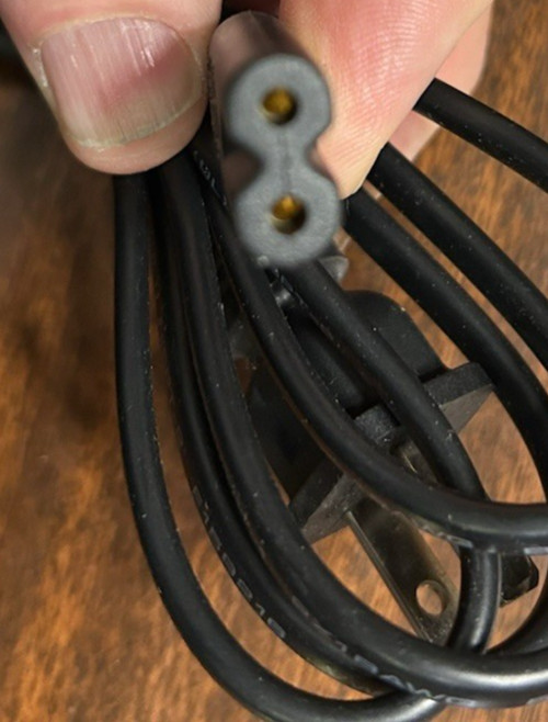 Baohing LL112007-1 VW-1, 2-18AWG, 5ft Power Cable, E159216 (lot of 2) NEW