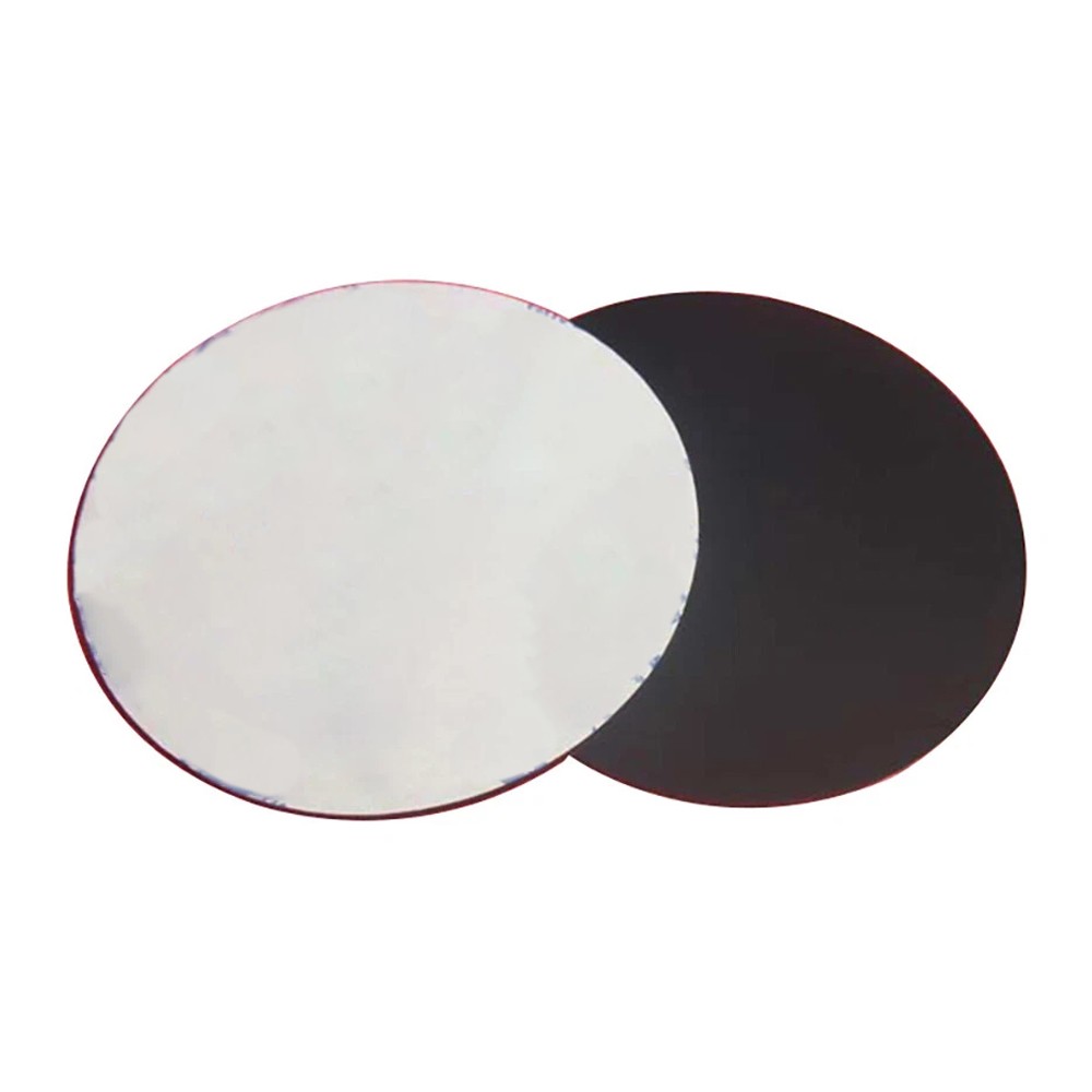 Black 4 -179mm Silicone Rubber Feet Non Slip Round Anti Impact Self Adhesive Pad