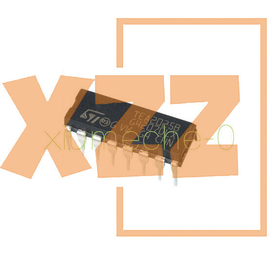 10PCS NEW IC TEA2025B TEA2025 ST AMP AUDIO PWR MONO 16DIP