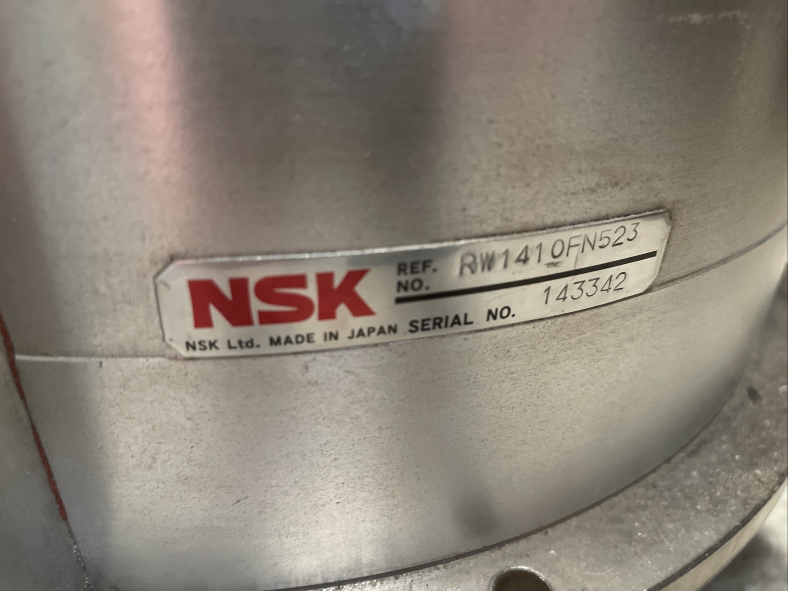 NSK RW1410FN523 Megatorque Servo Motor – High-Torque Precision Drive