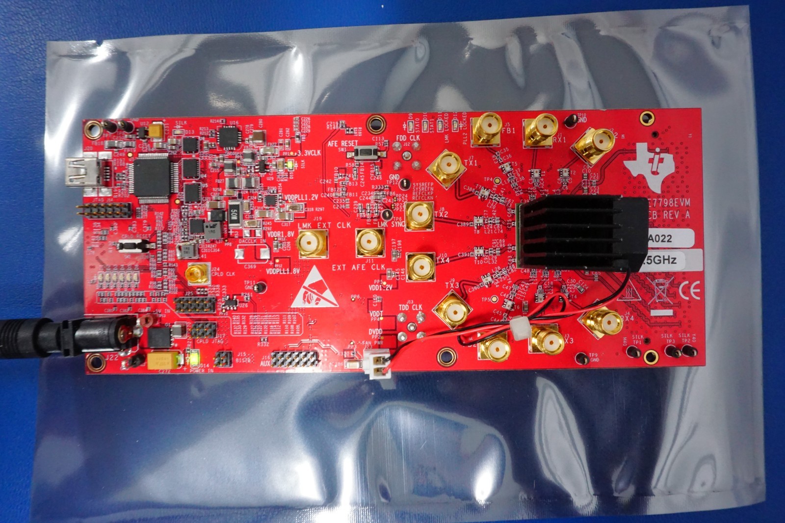 Texas Instruments RF Development Tools AFE7798EVM Rev A EVALUATION MODULE