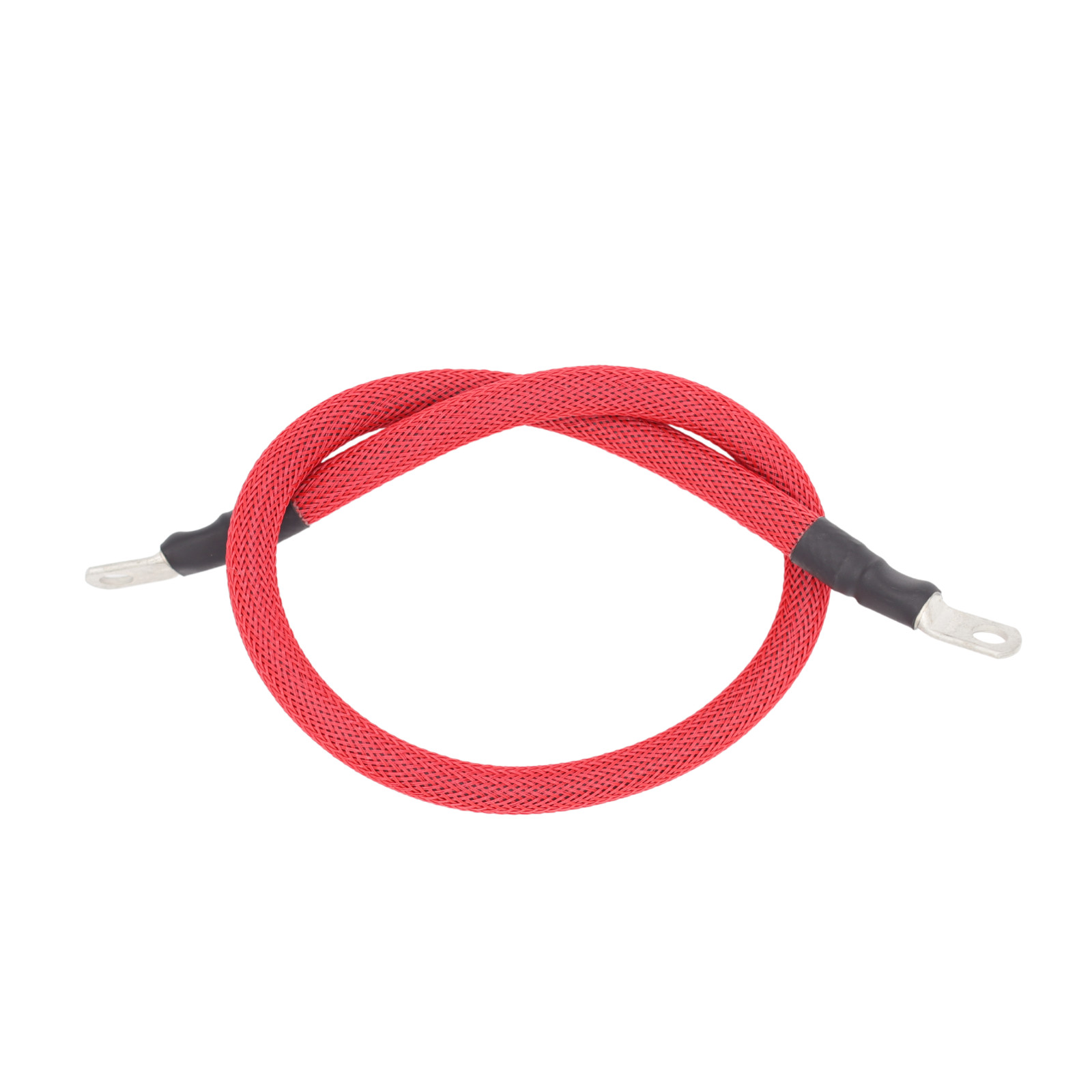 2 AWG Gauge Custom Battery Cable Copper Braided (Red)