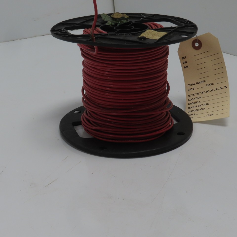Encore THHN14RD 14 AWG Type MTW Red Hook-Up Wire 600V 300′