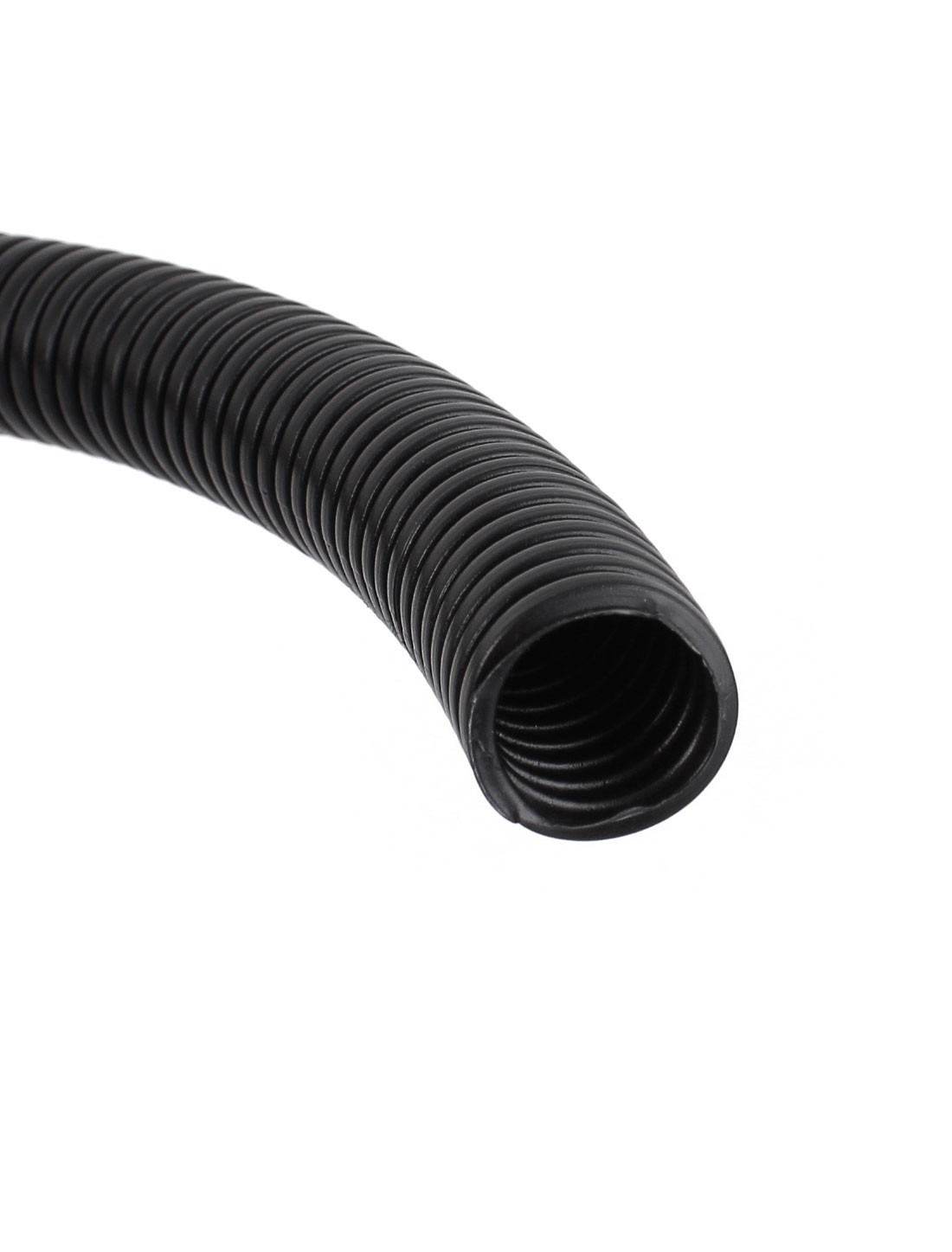 3 M 15×18 mm PVC Flexible Corrugated Conduit Tube for Garden,Office Black