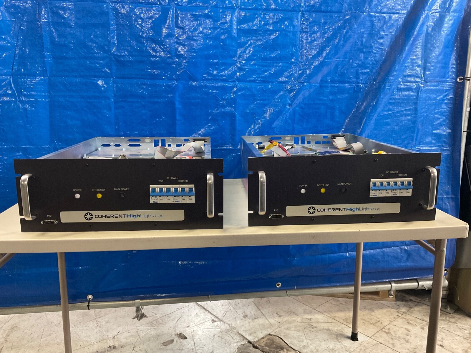Coherent HighLight FLp Fiber Laser Controller lots of 2 unit for parts AS IS