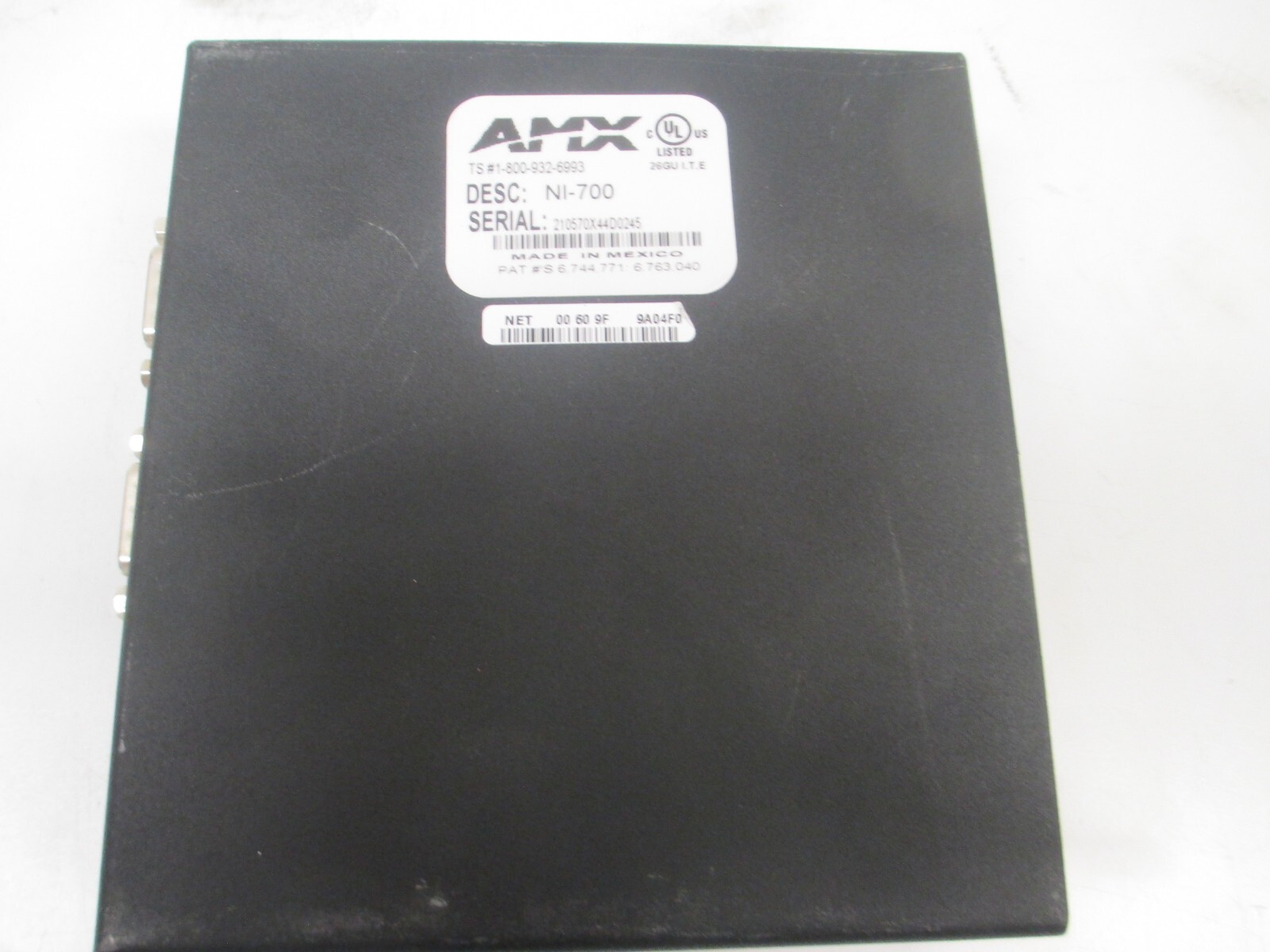 Amx NI-700 Netlinx integrated Controller NO POWER SUPPLY