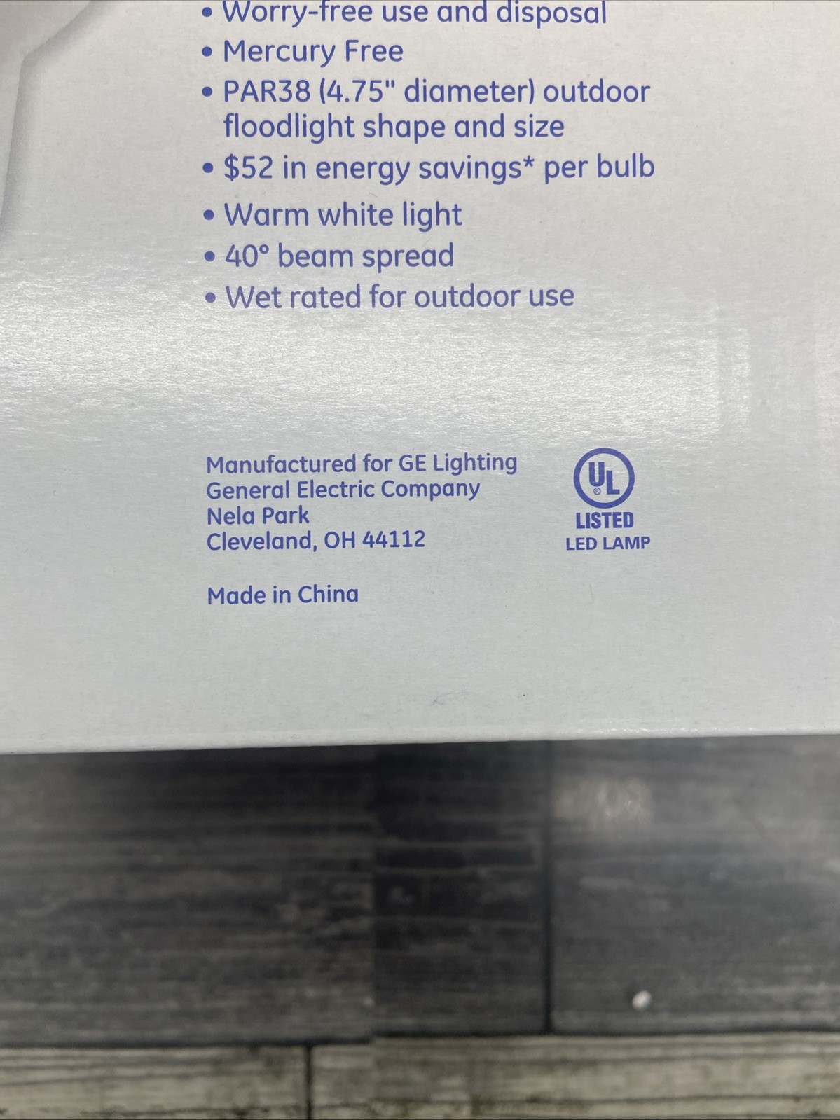 GE Basic LED Outdoor Floodlight 2 Bulbs 11w Lot Of 2 {E2}
