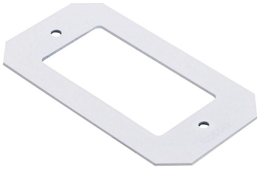Wiremold 8DEC, 2.215″ x 4.275″, 1-Gang, GFCI/Decorator Device Plate, 1 pc
