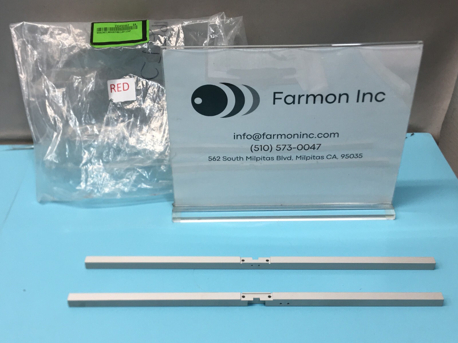 2 TEL CT2910-306300-11 BRACKET, MOUNTING, LEFT, CHP, 233493957, 171158